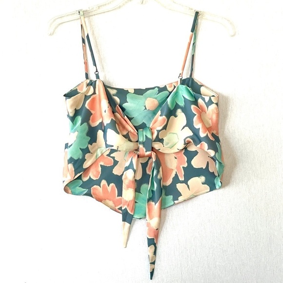 Aritzia Sunday Best Floral Scarf Camisole - Picture 2 of 10